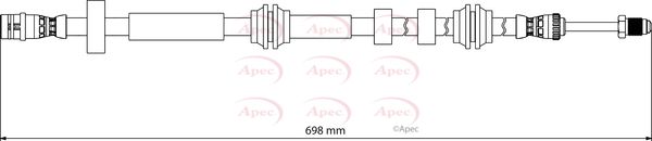 APEC Brake Hose HOS4190