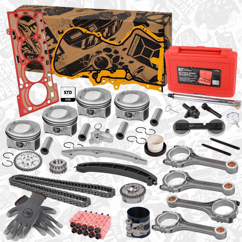 Product Image - Zuigerset - PM004800KSVR2 - ET ENGINETEAM