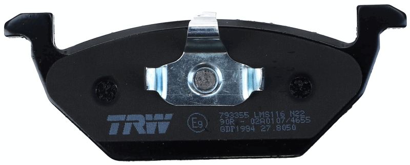 TRW GDB1984 Brake Pad Set, disc brake