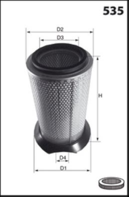 MISFAT Filtre à air RM918