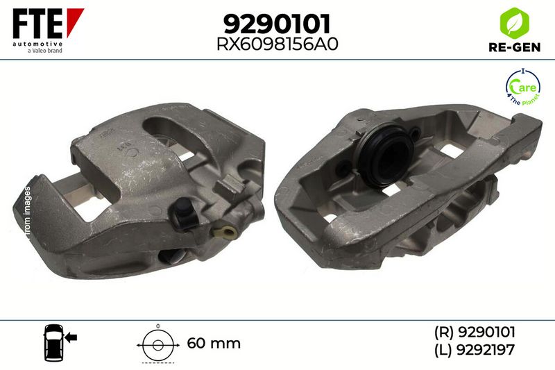 FTE 9290101 - Brake Caliper