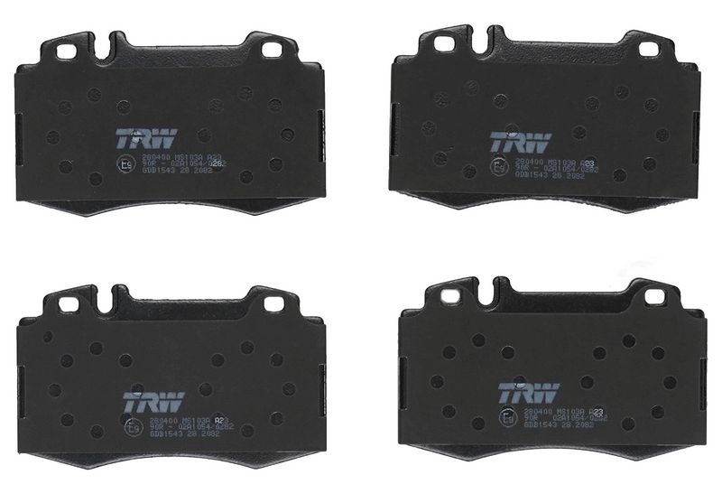 TRW GDB1543 Brake Pad Set, disc brake