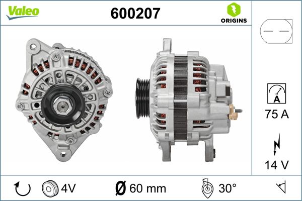 VALEO Dynamo / Alternator 600207