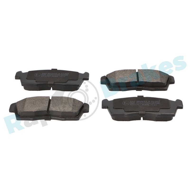 RAP BRAKES R-P1203 Brake Pad Set, disc brake