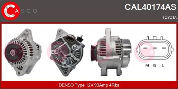 Генератор, Casco CAL40174AS