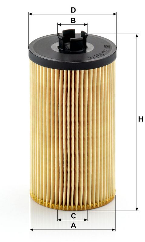 Oliefilter (patroon) past: MERCEDES ATEGO, ATEGO 2, CITARO 2, CITO (O 520), LK/LN2, UNIMOG, UNIMOG 405 HEAVY, VARIO, VARIO (B667, B670, B668), VARIO (B670), VARIO (B670, B668 OM354.900-OM924.935