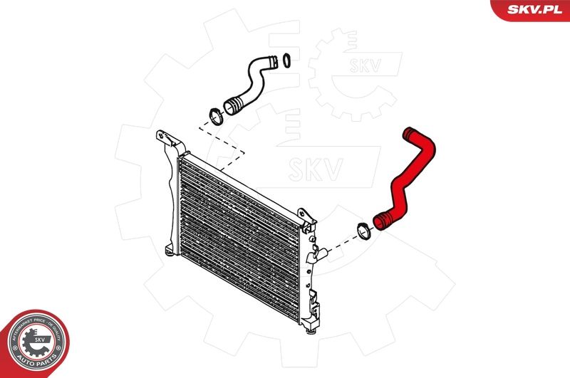 ESEN SKV 24SKV228 Radiator Hose