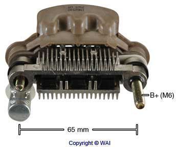 WAI egyenirányító, generátor IMR6540