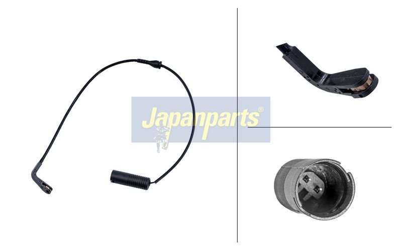 JAPANPARTS Įspėjimo kontaktas, stabdžių trinkelių susidėvėjimas