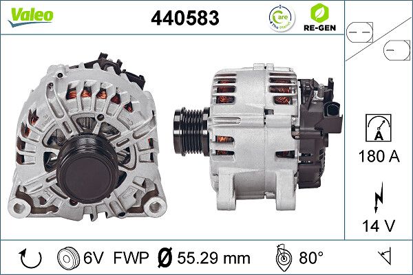 VALEO Dynamo / Alternator 440583