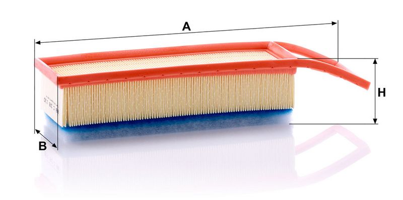Õhufilter, MANN-FILTER C 38 130