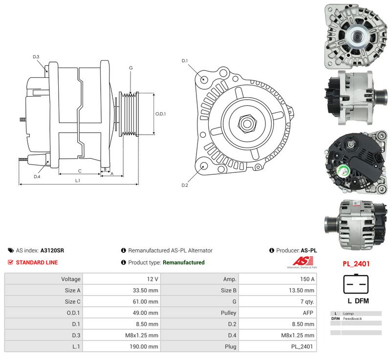 This part match OEM code: 93198275