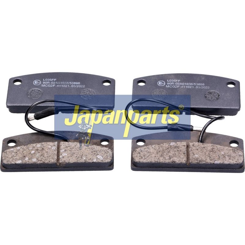 Set placute frana, frana disc JAPANPARTS PA-MC02