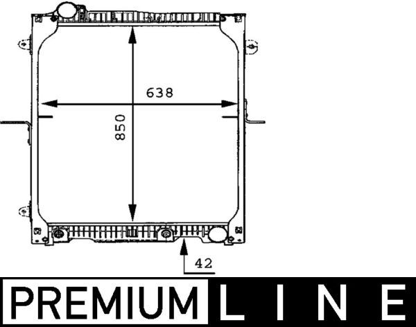 Product Image - Radiateur - CR665000P - MAHLE