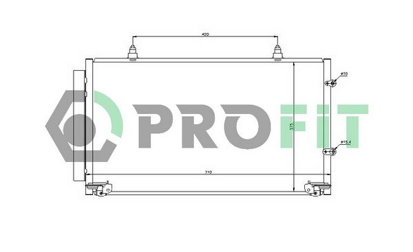 Конденсатор, система кондиціонування повітря, Profit 2024C1