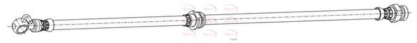 APEC Brake Hose HOS4212