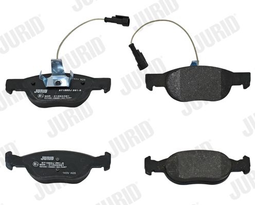 JURID 571882J Brake Pad Set, disc brake