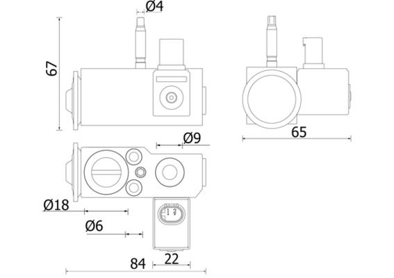 Product Image - Expansieventiel, airconditioning - AVE144000P - MAHLE