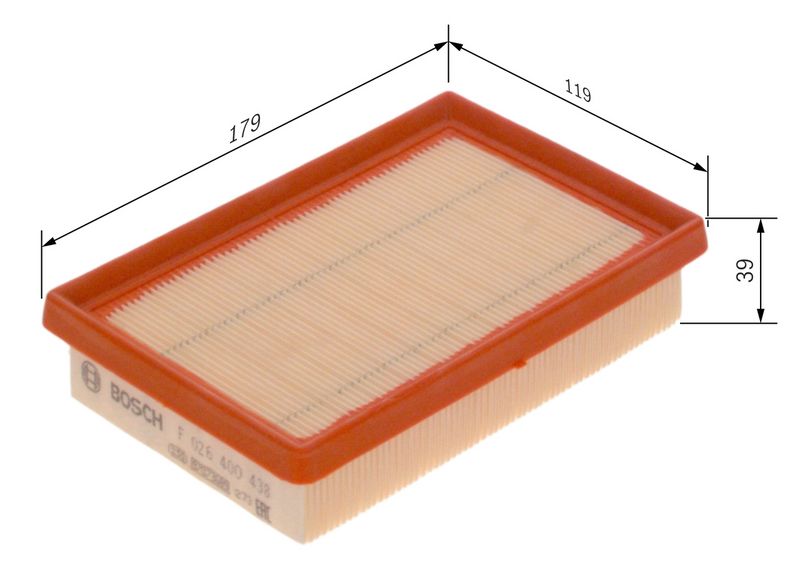 Filtre+à+air BOSCH F 026 400 438