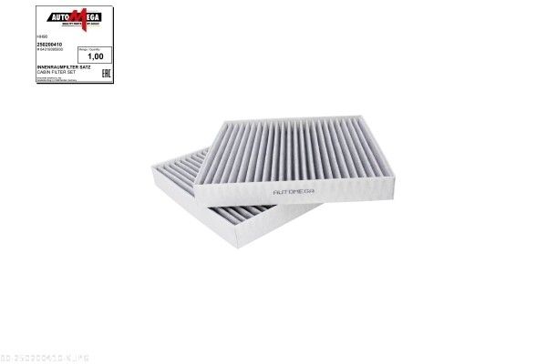 AUTOMEGA 250200410 - Filter, cabin air