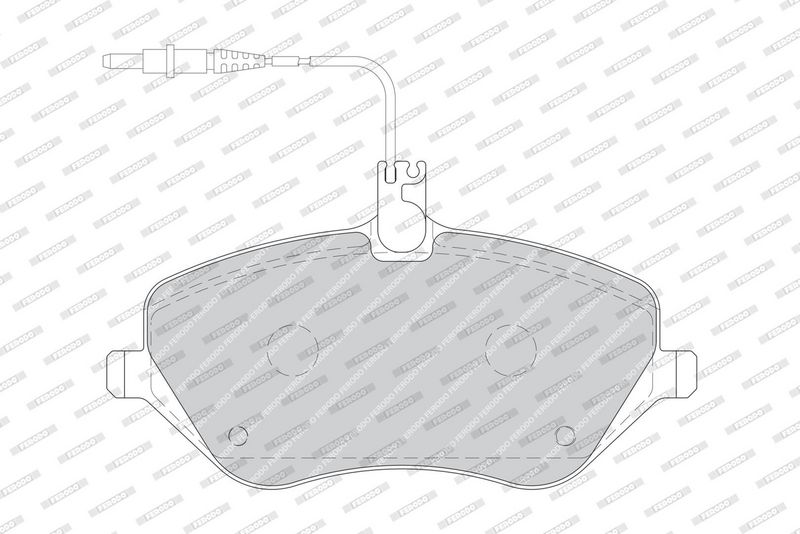 FERODO Plaquettes de frein à disque FDB1726