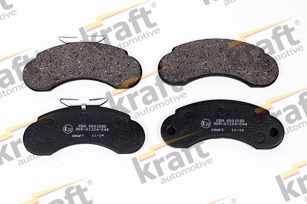 KRAFT Automotive 6001080 Stabdžių trinkelių rinkinys, diskinis stabdys