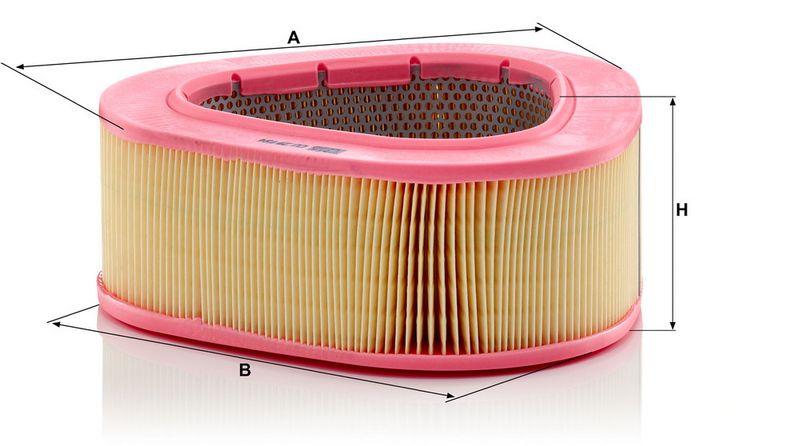Cabinefilter (286x277x107mm) past: NEW HOLLAND CL 560, CR6090, CR7090, CS520, CS540, CS6050, CS6060, CS6070, CS6080, CS6090, CS640, CS660, CSX7040, CSX7050, CSX7060, CSX7070, CSX7080, 5080, 5090