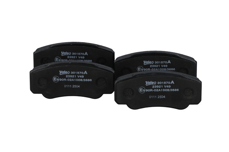 Piduriklotsi komplekt, ketaspidur, VALEO 301570A