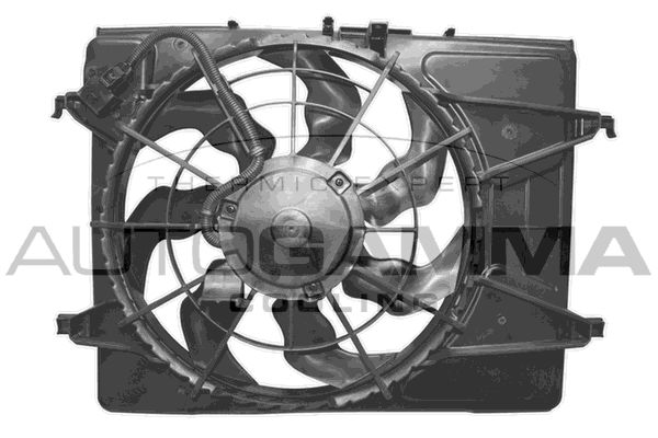 AUTOGAMMA ventilátor, motorhűtés GA228204