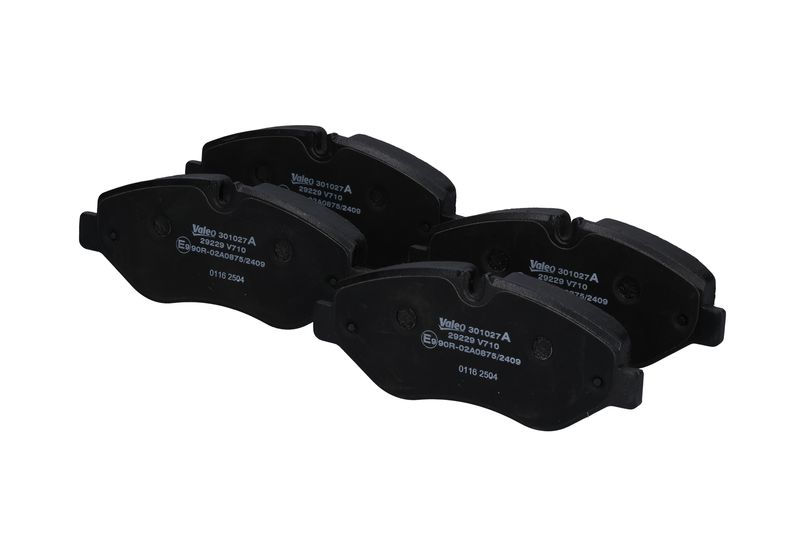 Sada brzdových destiček, kotoučová brzda 301027A