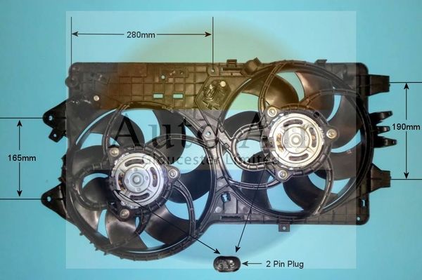 Auto Air Gloucester 05-1329 Electric Motor, radiator fan