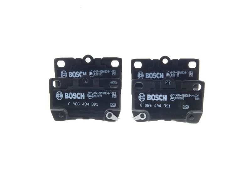 BOSCH 0 986 494 891 Brake Pad Set, disc brake