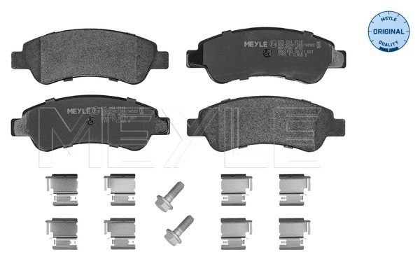 MEYLE fékbetétkészlet, tárcsafék 025 244 6519