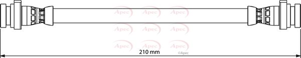 APEC Brake Hose HOS4185