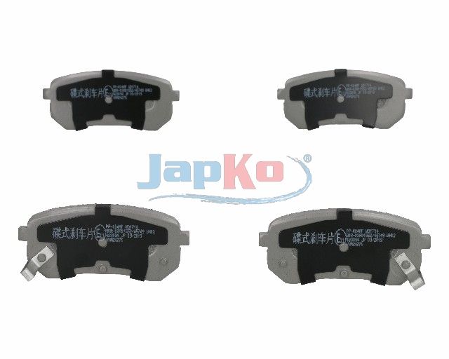 set placute frana,frana disc JAPKO 51K04