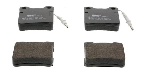 Plaquettes+de+frein+à+disque FERODO FDB619