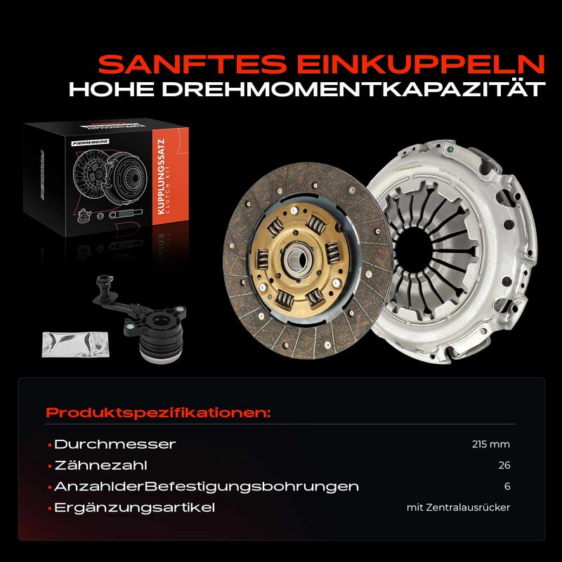 Frankberg 5481FB0030156 Clutch Kit