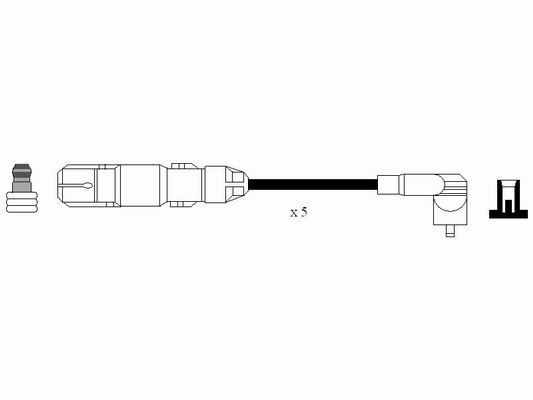 NGK 0966 Ignition Cable Kit