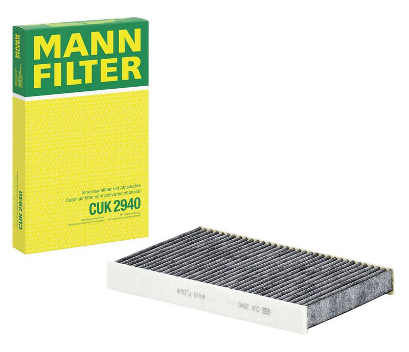 Filter, salongiõhk, MANN-FILTER CUK 2940