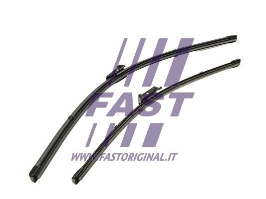 Wiper blade fron set left right flat 600mm +450mm FAST FT93218