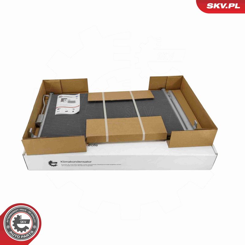 ESEN SKV 86SKV362 Condenser, air conditioning