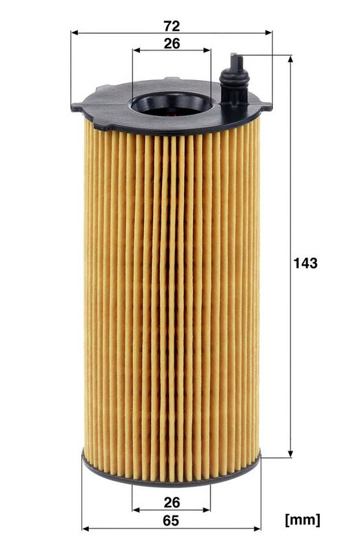 Õlifilter, MANN-FILTER HU 820, 2 x