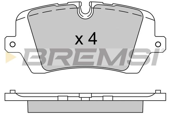 Колодки гальмові задні Range Rover (GCAT) 2013 LR068303/LR036574 LR065492/LR079935 LR079910 LR108260 LR164821