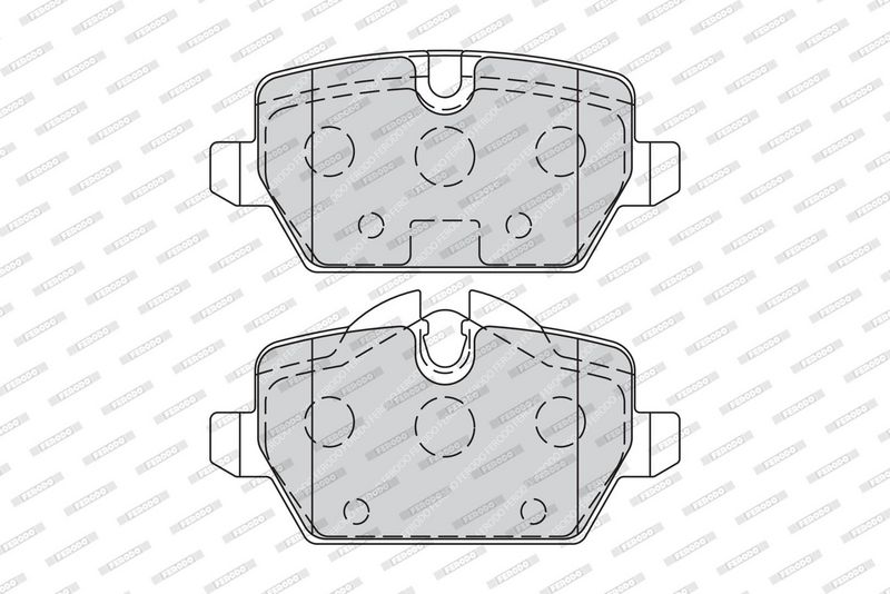 FERODO Plaquettes de frein à disque FDB1806