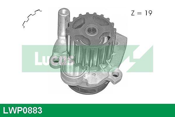 LUCAS Vízszivattyú, motorhűtés LWP0883