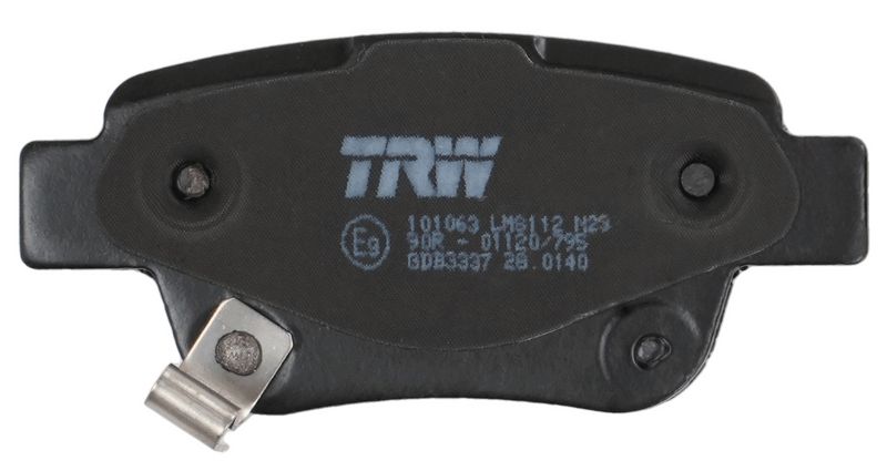 TRW GDB3337 Brake Pad Set, disc brake