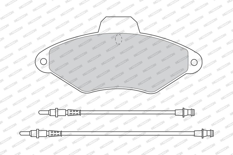 FERODO Plaquettes de frein à disque FDB874