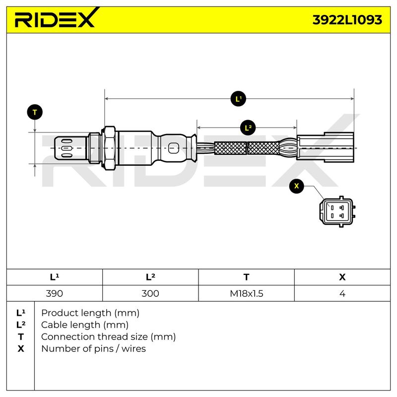 ламбда-сонда RIDEX