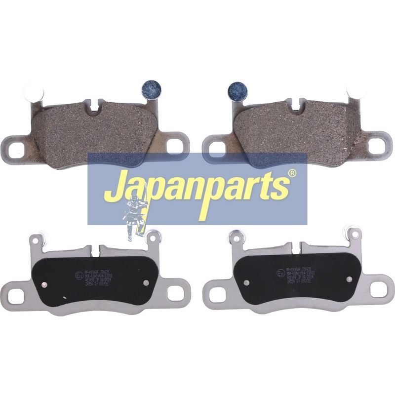 PP-0936AF JAPANPARTS Kit pastiglie freno, Freno a disco 