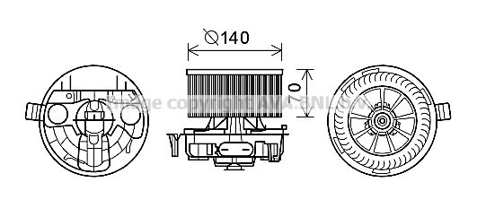 Компресор салону, Ava RT8574